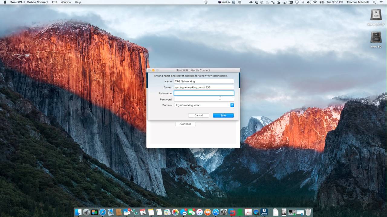 vpn client for sonicwall mac